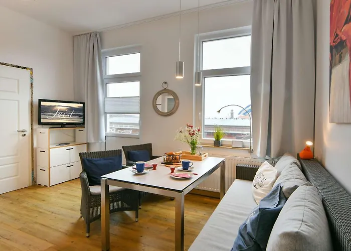 公寓 Haus Inselrose Duenenroeschen 于斯德