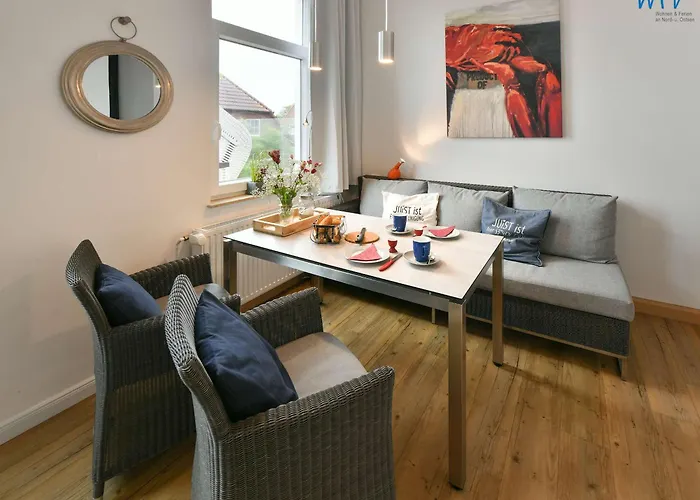 公寓 Haus Inselrose Duenenroeschen *